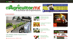 Desktop Screenshot of elagricultor.mx